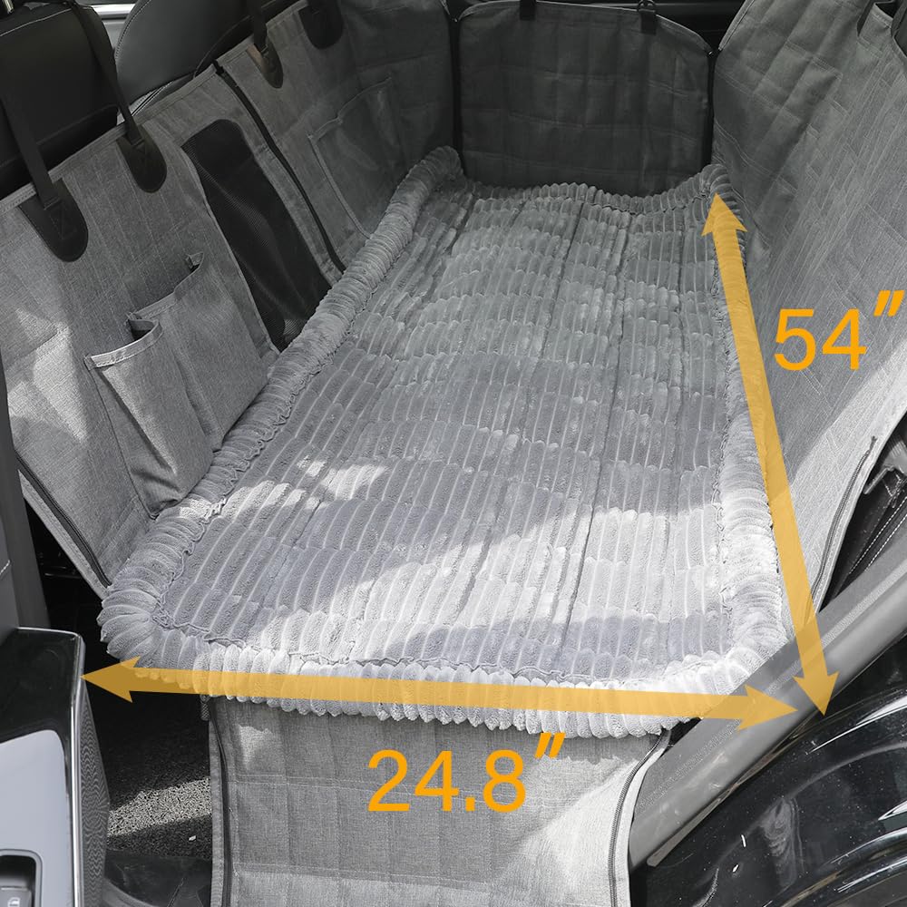 Awjcsv cama perro transportable, diseño ligero para llevar en viajes.