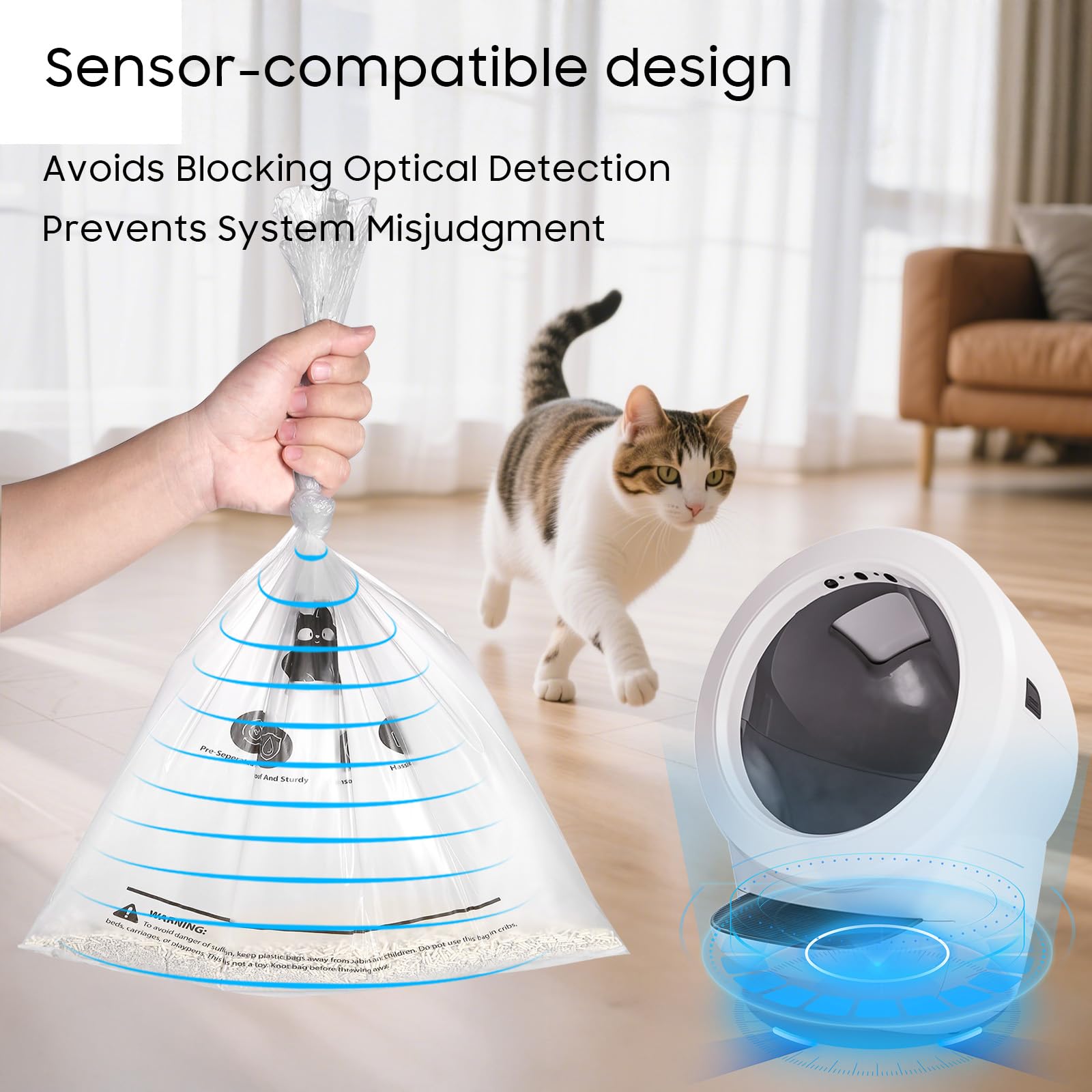 AWoHH bolsas-sensor-compatible: lectura de estado del cajón para un uso práctico diario.