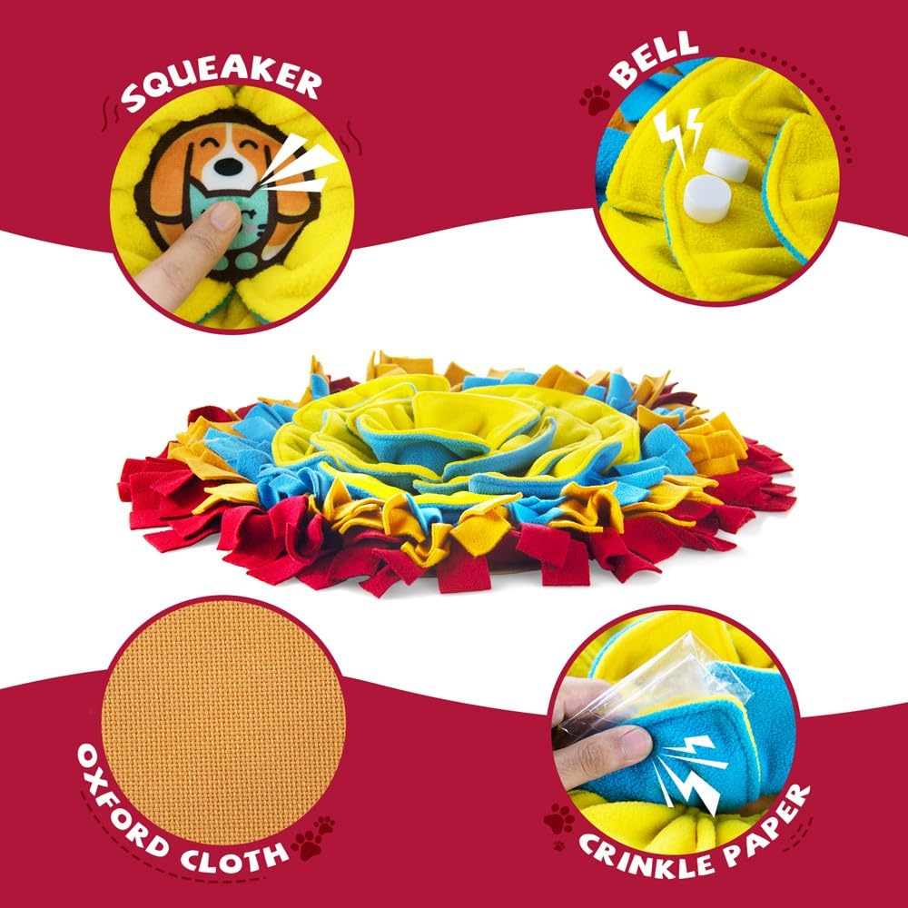 AWOOF Snuffle Mat fieltro: lavado a mano y cuidado sencillo