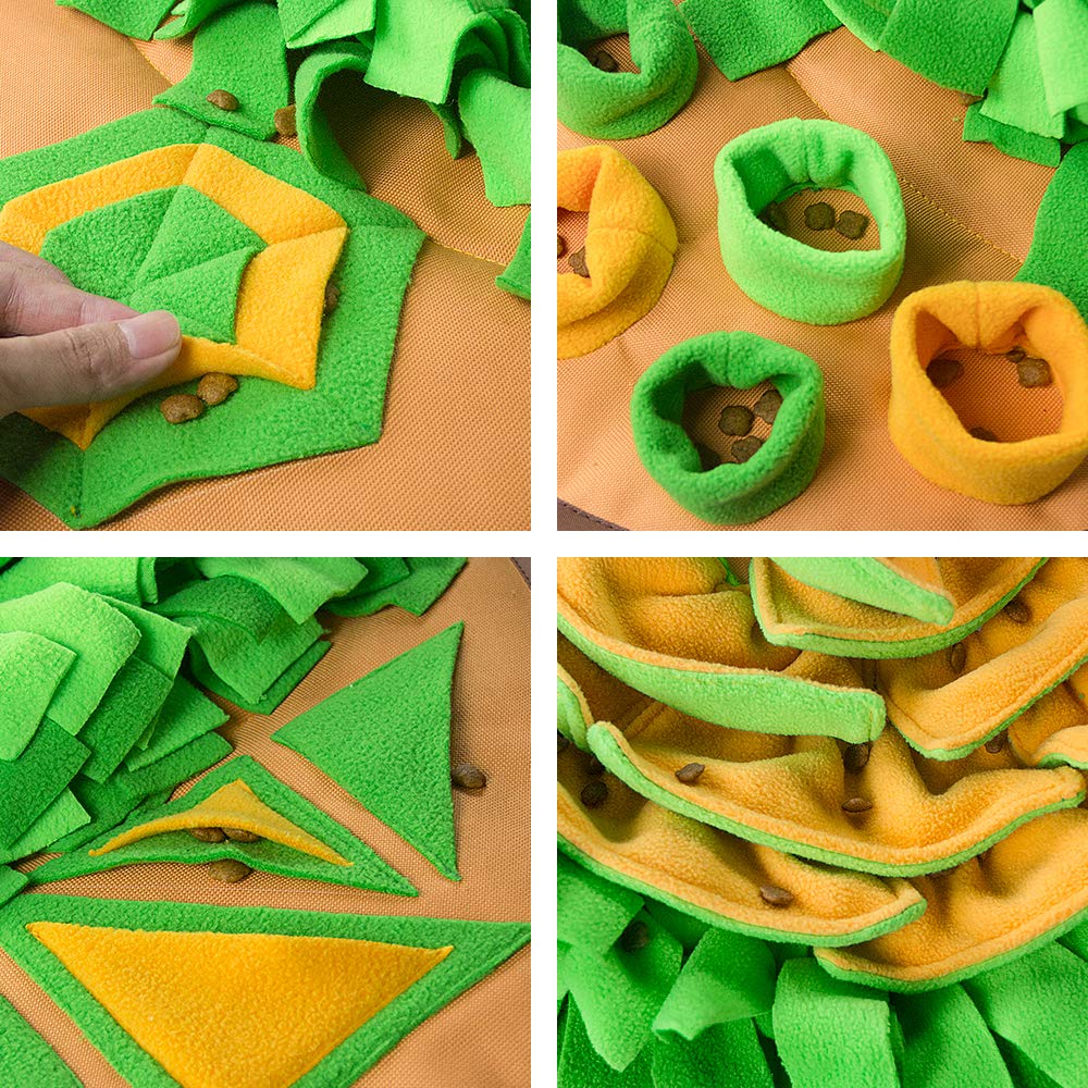 AWOOF Snuffle Mat, juegos de alimentación extra para perros curiosos.