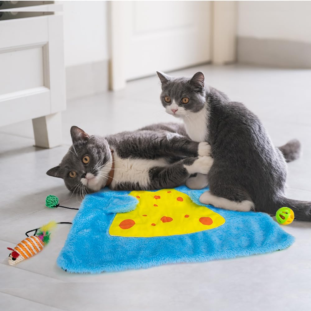 AWOOOF Estimula mente y cuerpo del gato con opciones de juego.