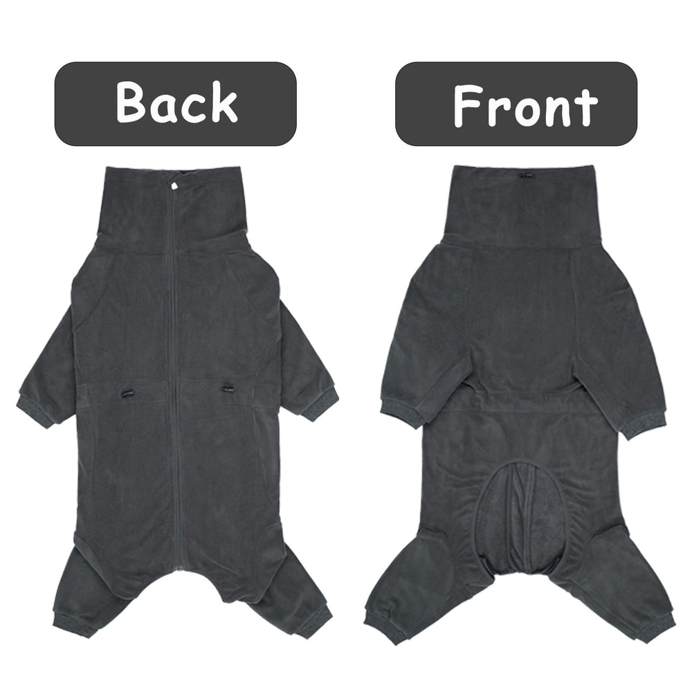 Axcimond chaqueta para perros, abertura entrepiernas para facilitar paseos.
