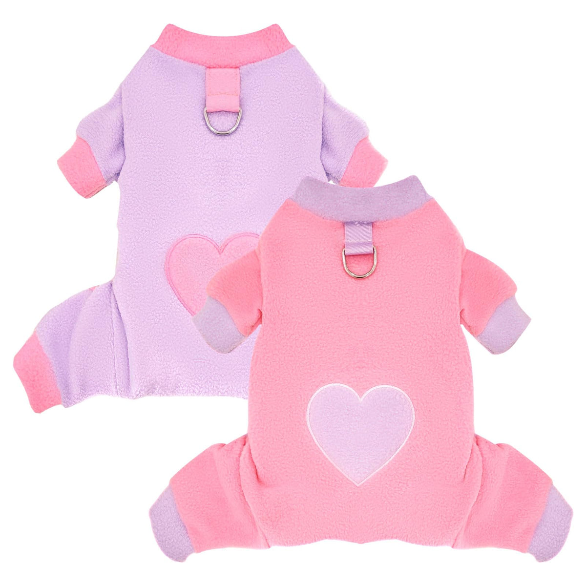 AXIIJGL pijama para perro pequeño con diseño de corazón, ideal para días de juego cálidos.