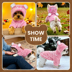 AXIIJGL talla XS para perros y gatos: ajuste cómodo sin restringir movimiento.