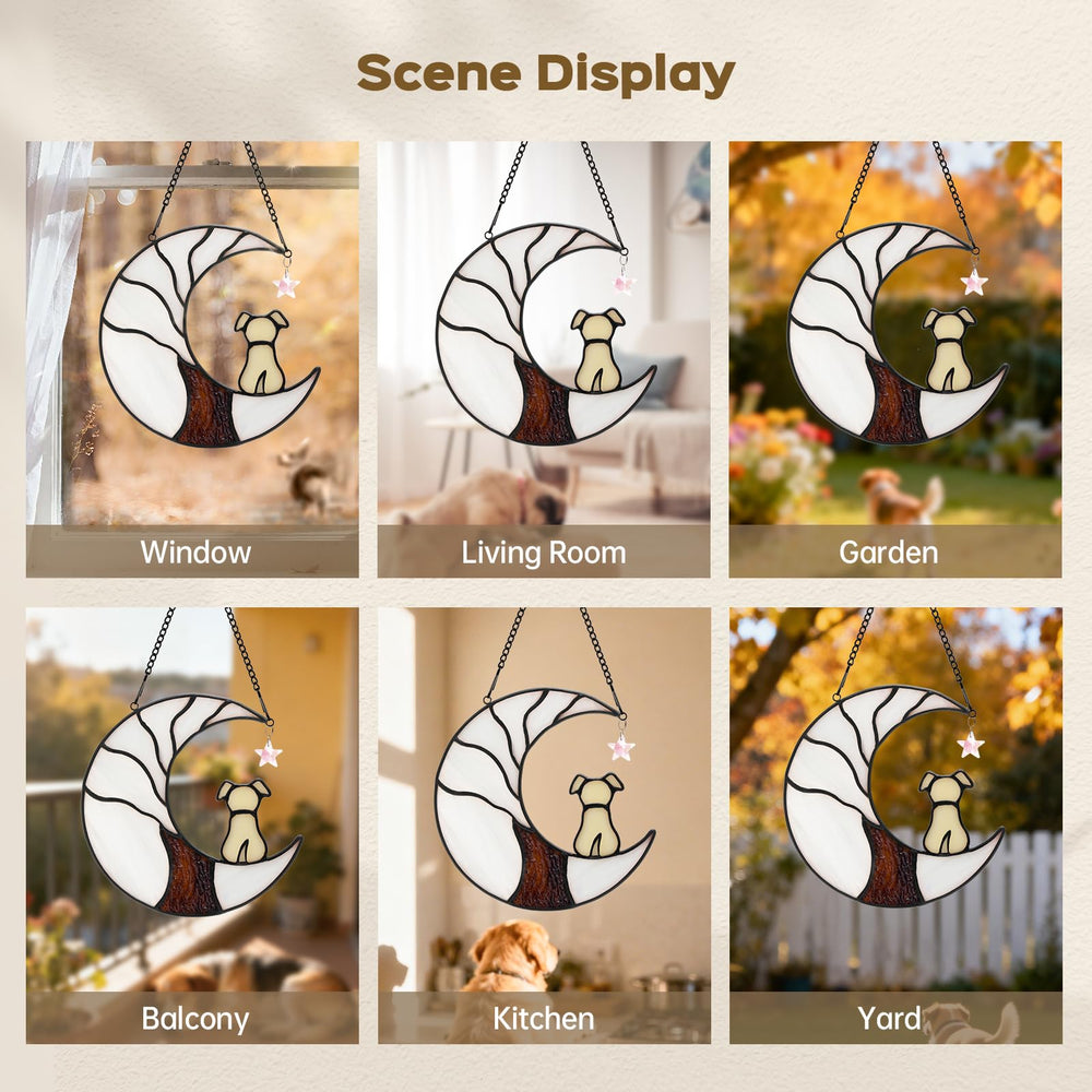Ayadon diseños cristal perro: serenidad y belleza para recordar.