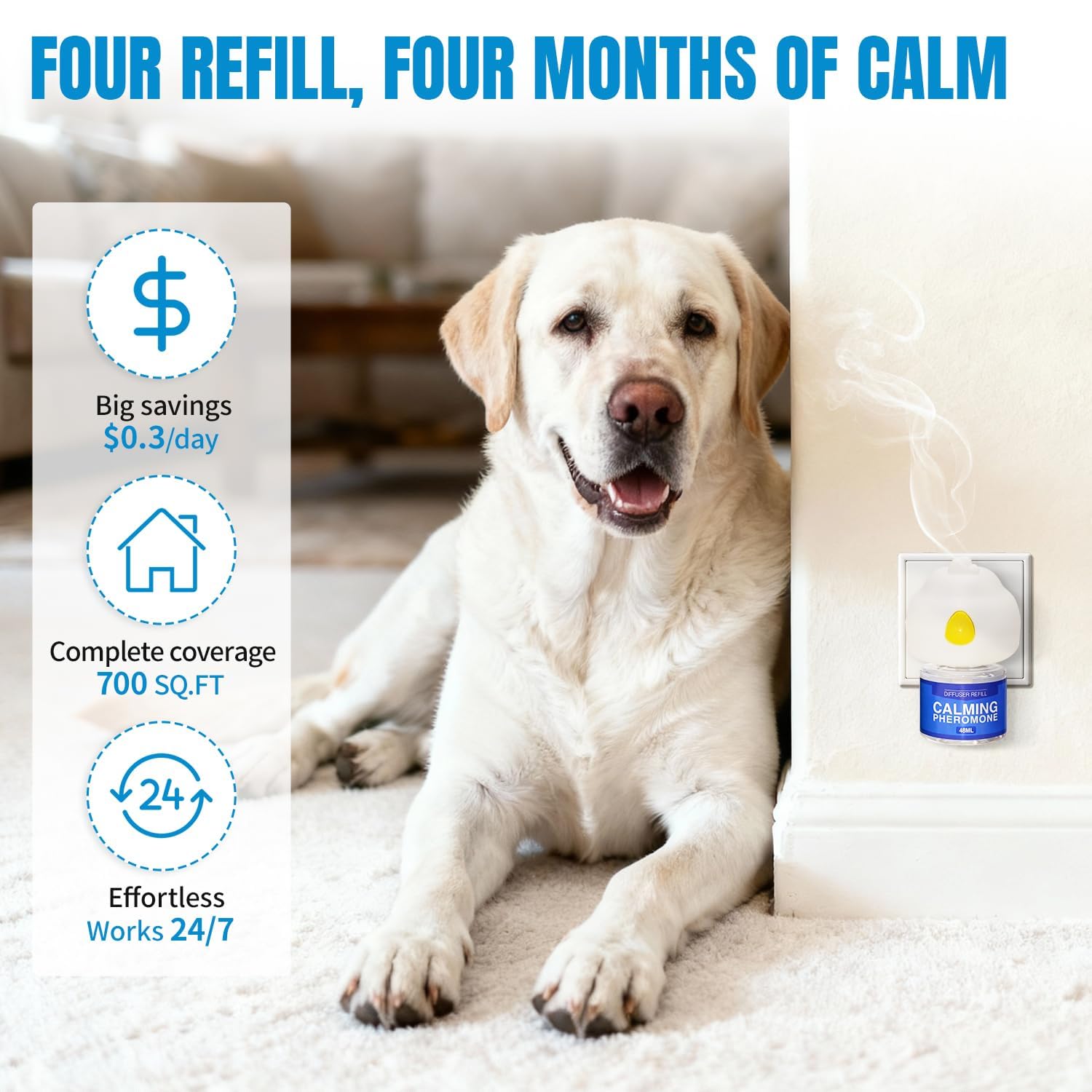 AYPEND difusor cubre hasta 700 pies cuadrados en zonas amplias