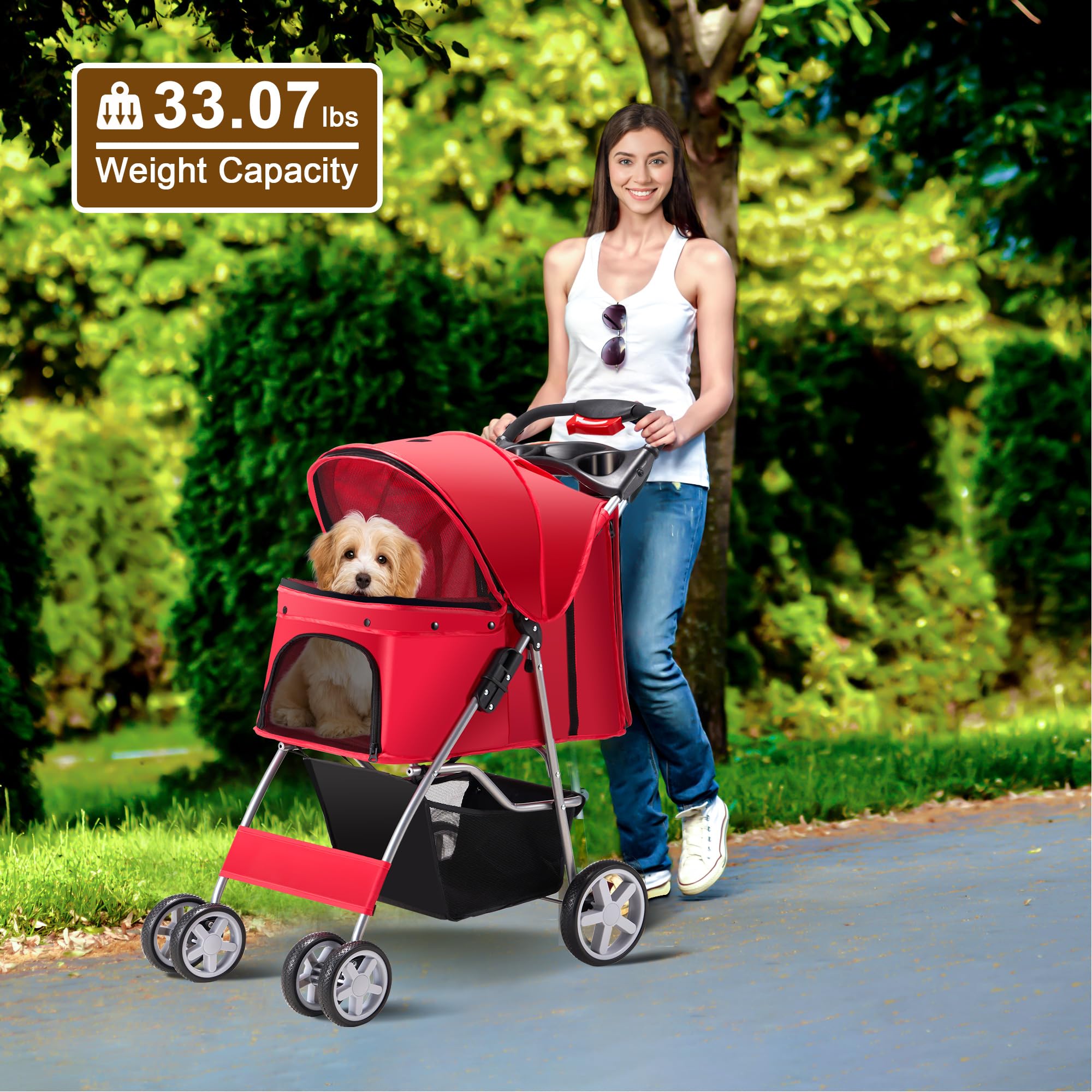 Azaeahom Carrito con cesta de almacenamiento amplia para llaves y juguetes.