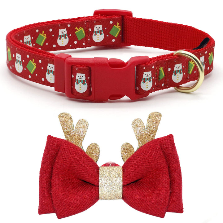 collar azuza ajustable para perros, cómodo y seguro durante las fiestas
