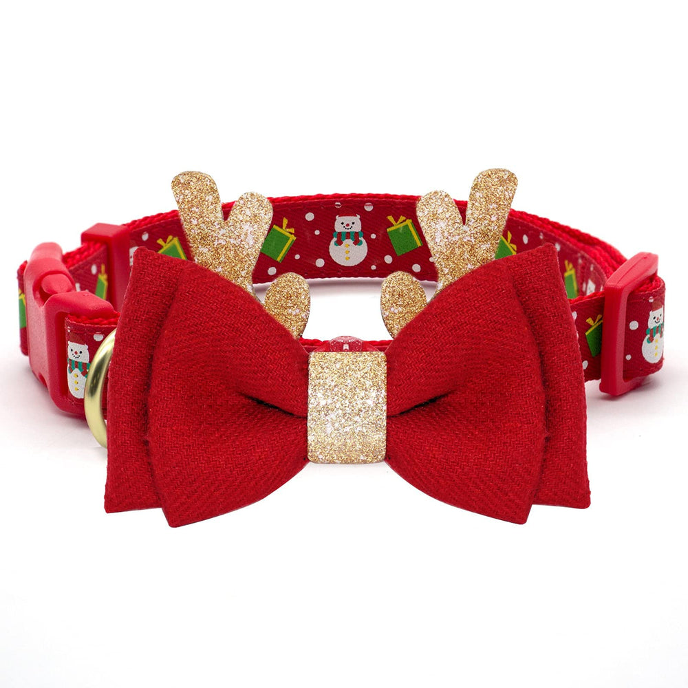 Collar azuza para fiestas navideñas, perfecto regalo para mascotas.