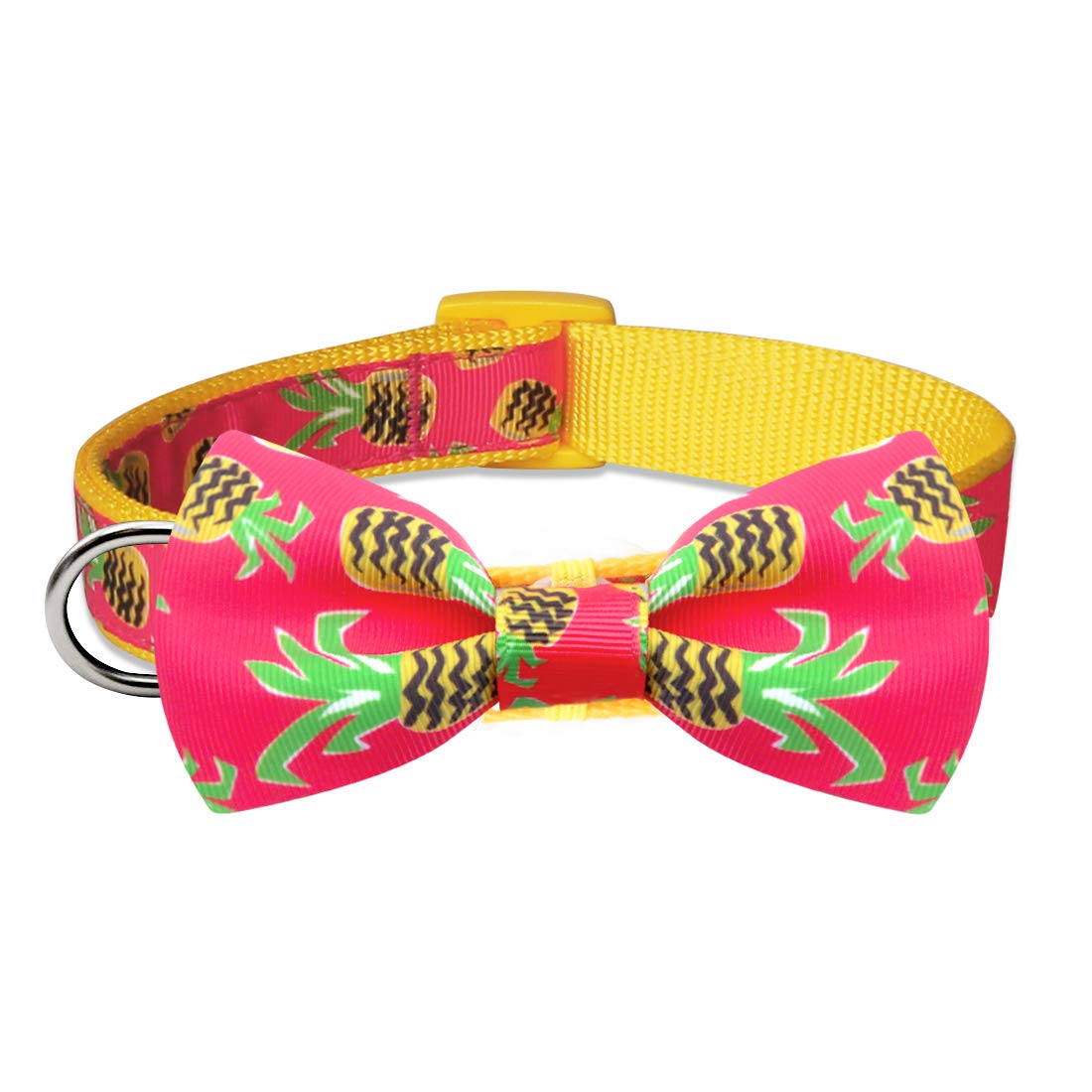 azuza collar piña para salidas en familia y fotos