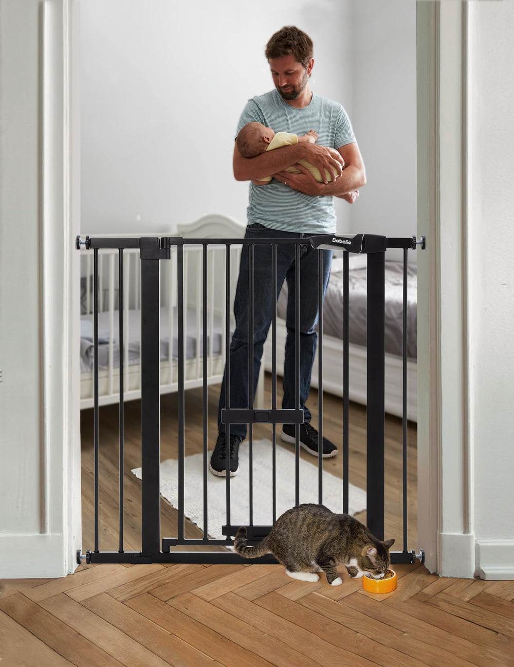 BABELIO apertura bidireccional, ideal para familias con puertas frecuentemente usadas.