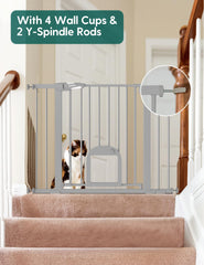 BABELIO Babygate: instalación por presión sin taladros.