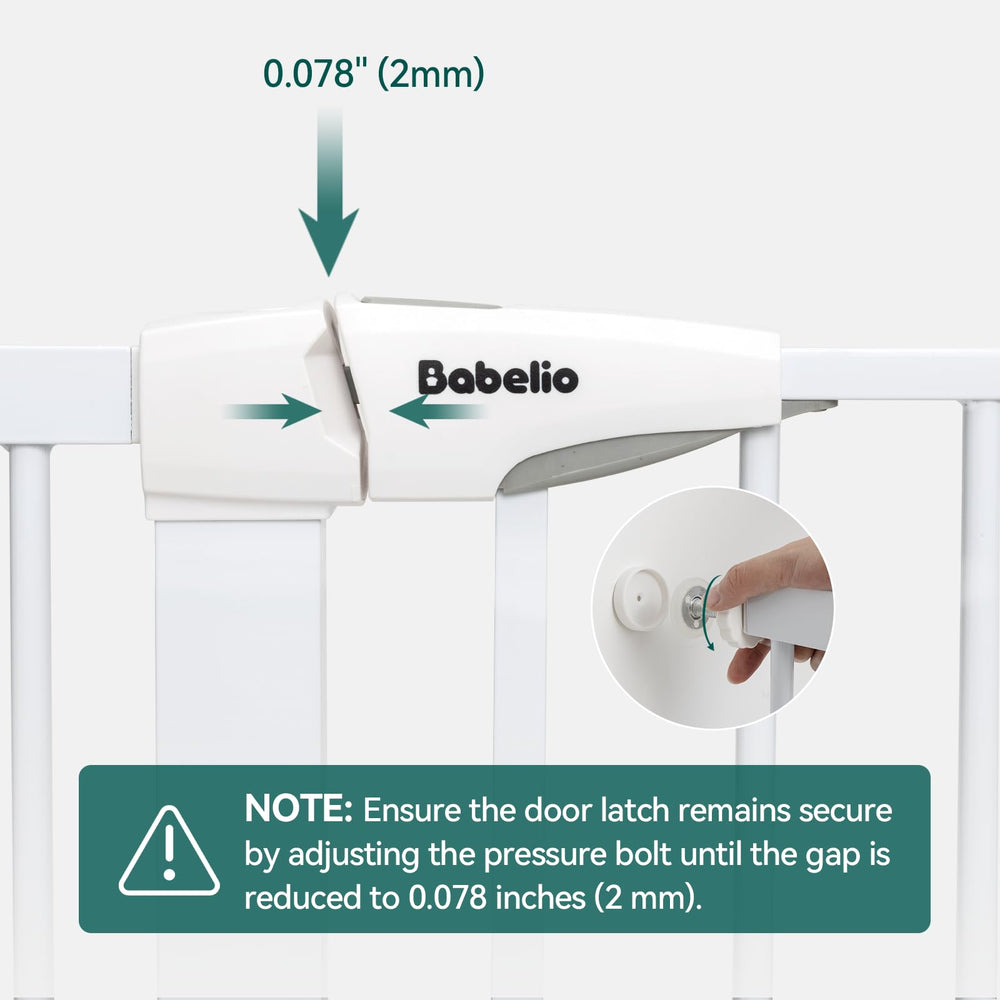 BABELIO doble-cierre-seguridad: protección adicional para niños curiosos.