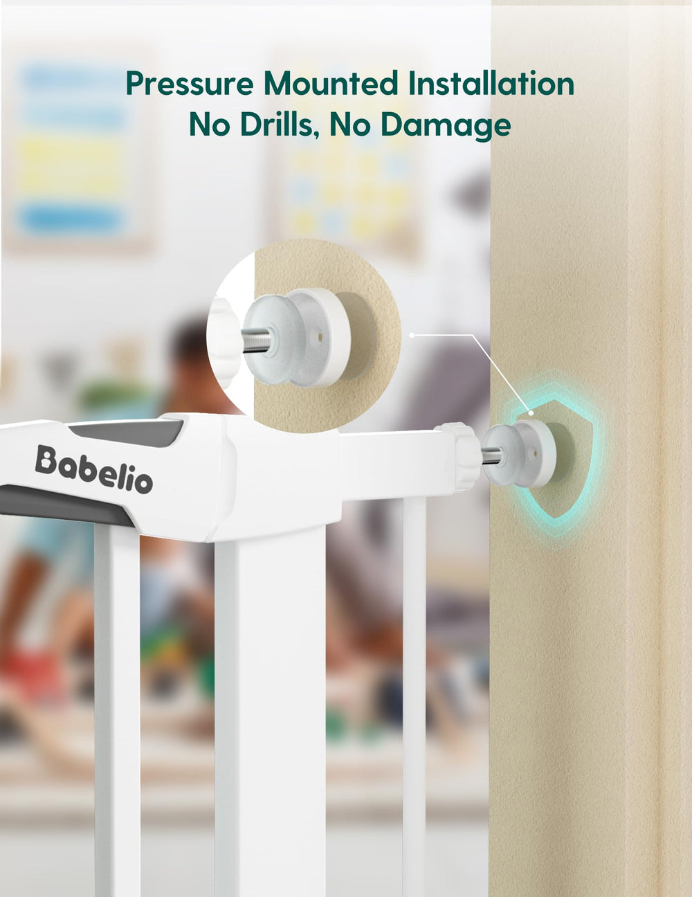 BABELIO extensiones-5-5-pulgadas: ampliar paso en pasillos.