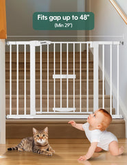 BABELIO upgraded cat door with four-level adjustment for easy pet access.