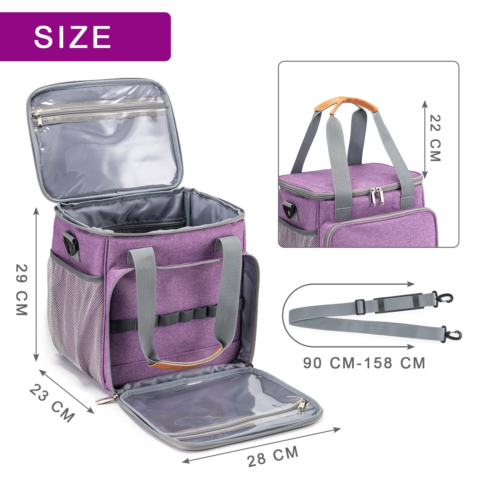 BABEYER correas ajustables permiten llevarla cómodamente
