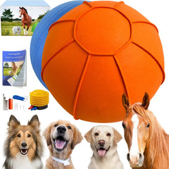 BabieDtOyG bola de 25 pulgadas desinflada azul para juego al aire libre