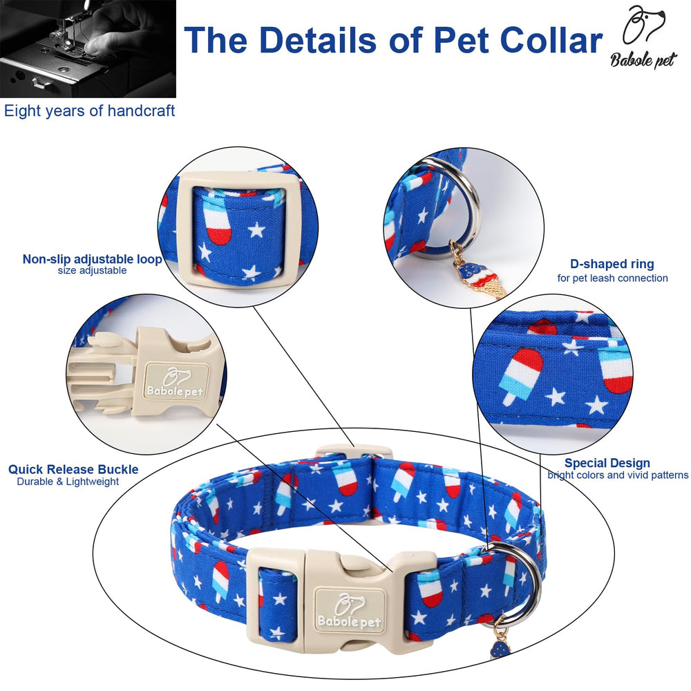 Collar Babole Pet con anilla metálica para la correa.