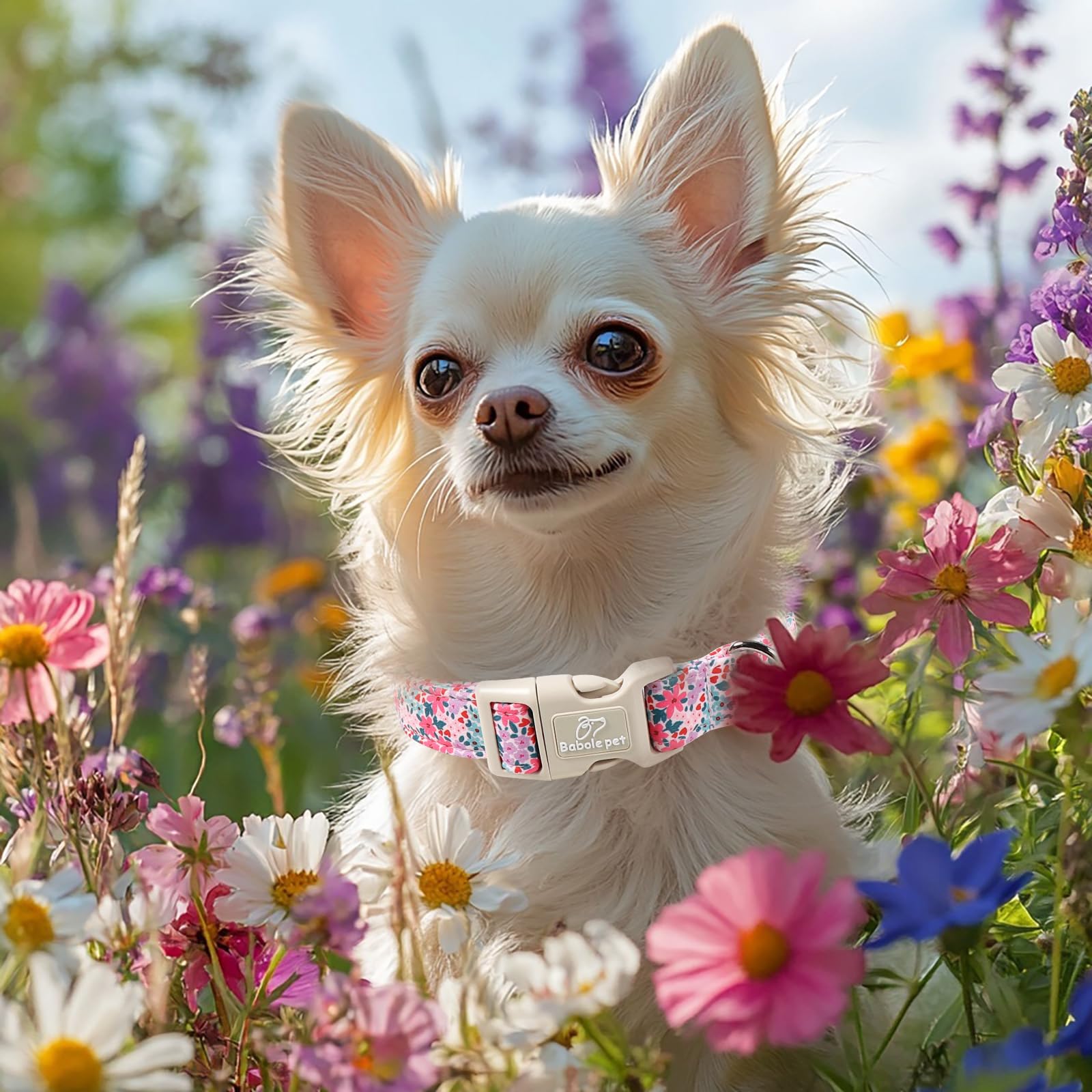 Babole Pet collar perfecto para momentos especiales y paseos diarios.