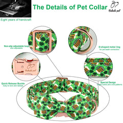 Lazo desmontable en collar Babole Pet para cambios de look