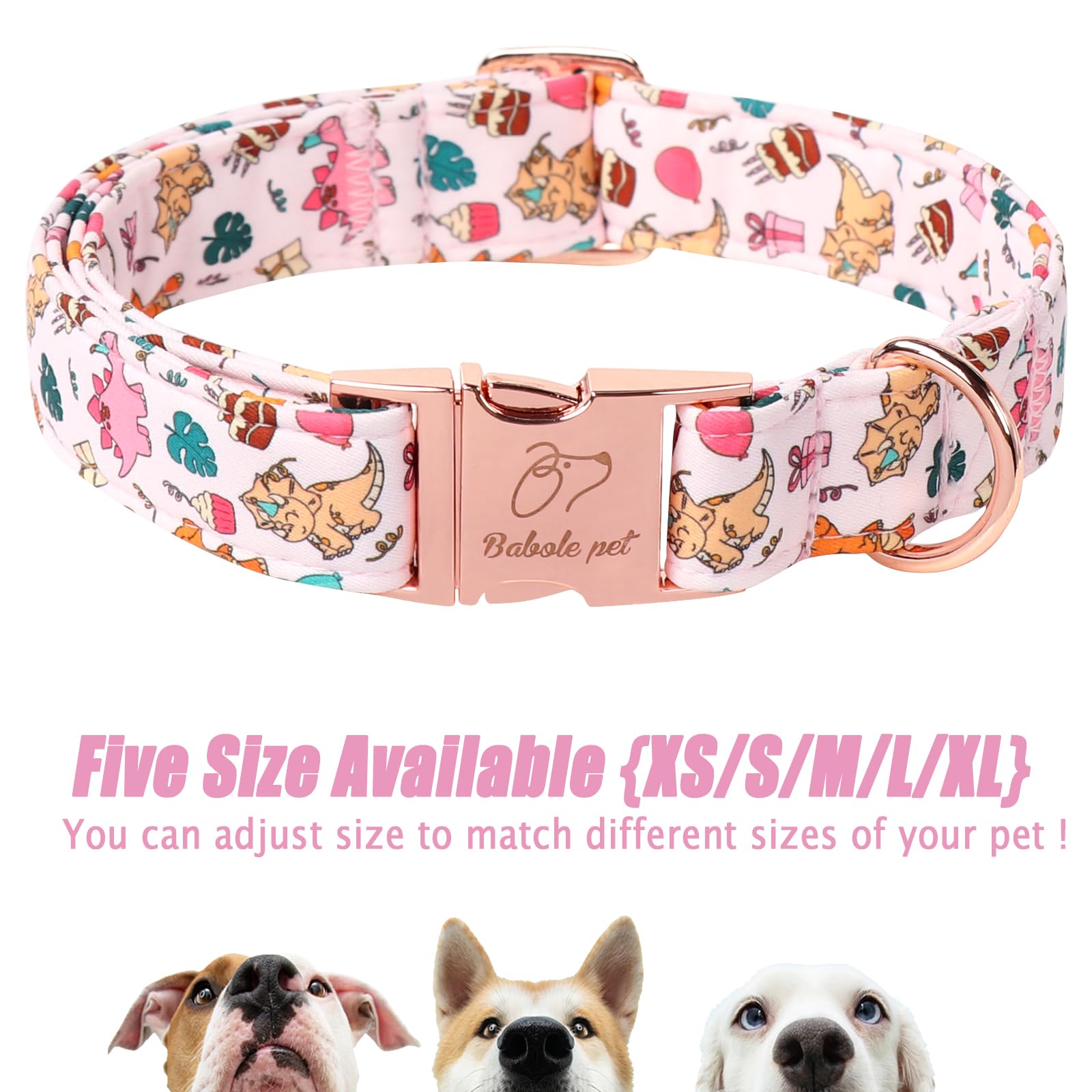 Babole Pet uso diario para perros pequeños, fácil de colocar.