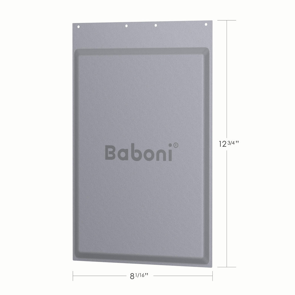 Baboni tapa aislada para puerta de mascota mediana, mantiene el interior cómodo.
