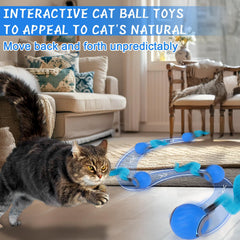 BABORUI bola-interactiva-gato-dos-modos fomenta juego prolongado e interacción.