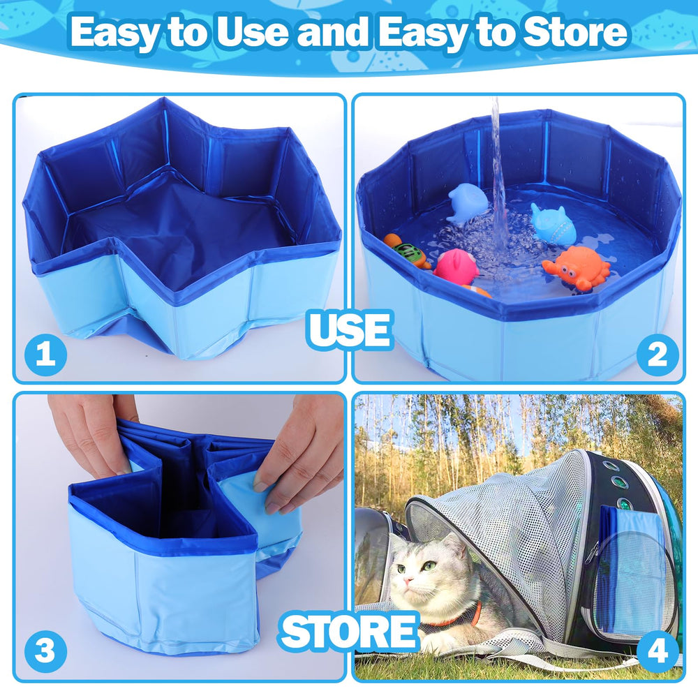 BABORUI variedad de juguetes en piscina para gatos de interiores