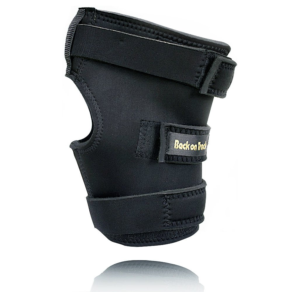 Bota terapéutica Back on Track para jarretes, negro, talla L