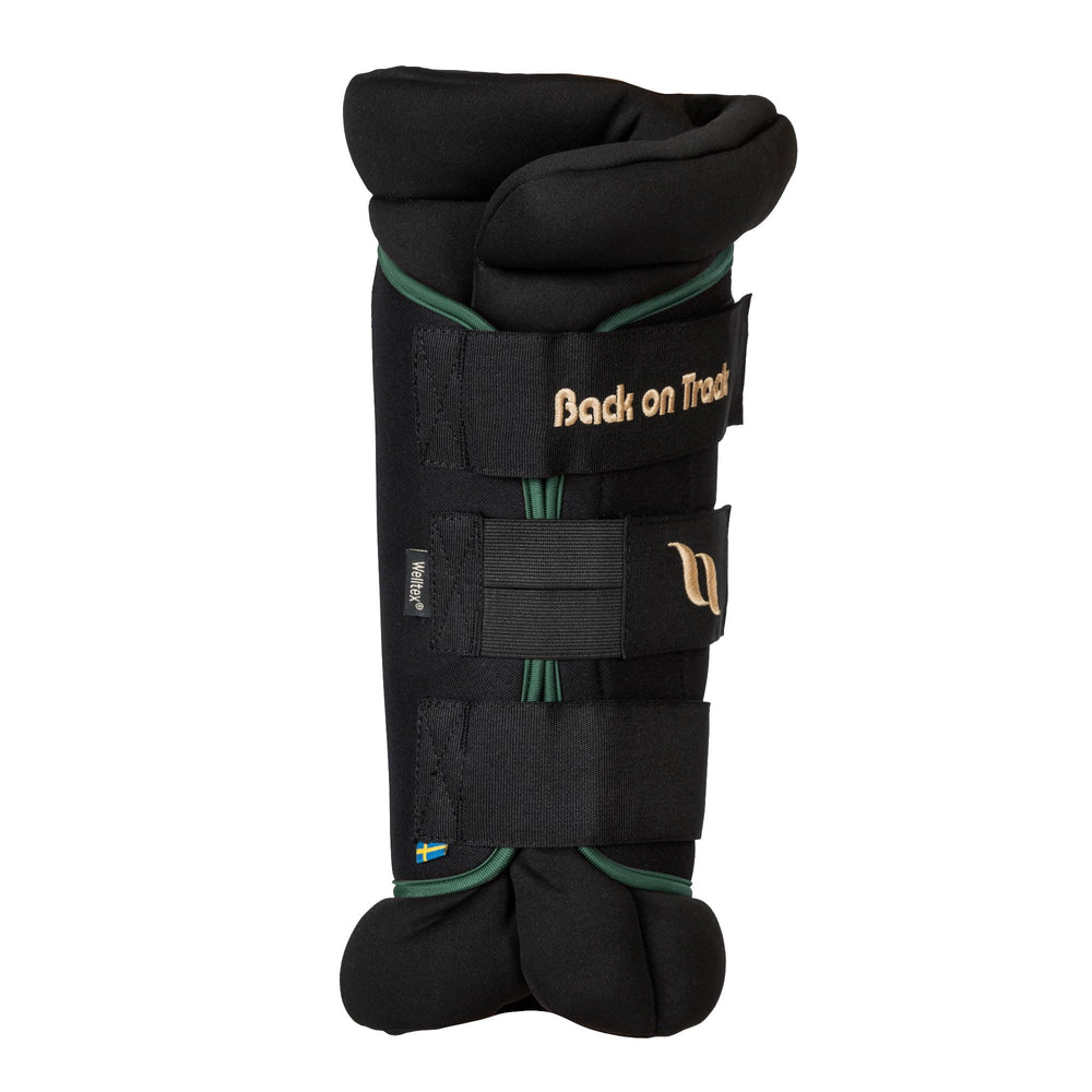 Back on Track Royal Hock Boots Deluxe, apertura antideslizante para evitar deslizamientos y mejorar el ajuste.
