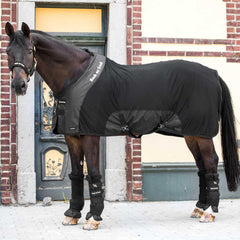 Back on Track Royal Mesh Sheet vista dorsal del caballo, protección ligera contra insectos