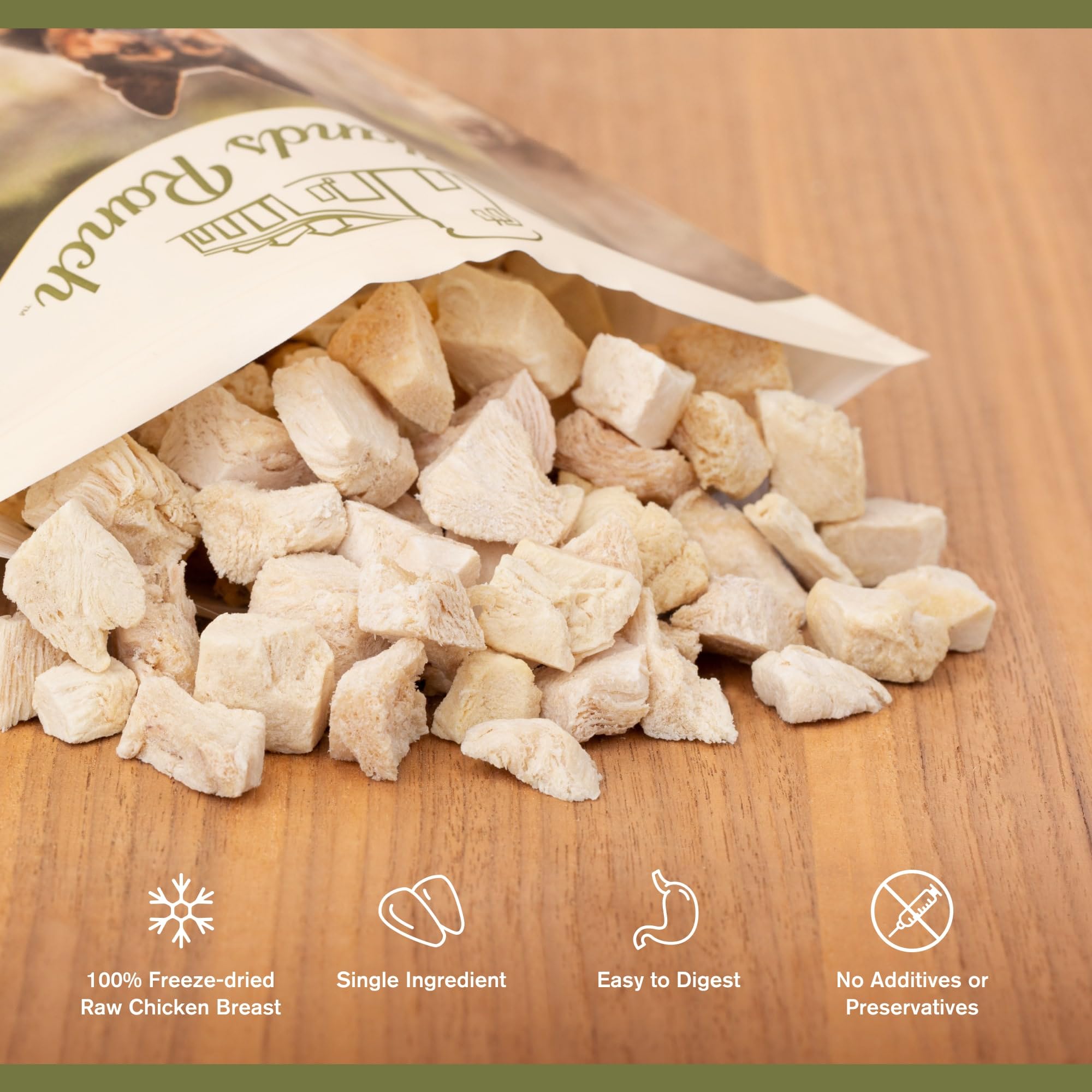 BADLANDS RANCH snack diario para perro, complemento proteico