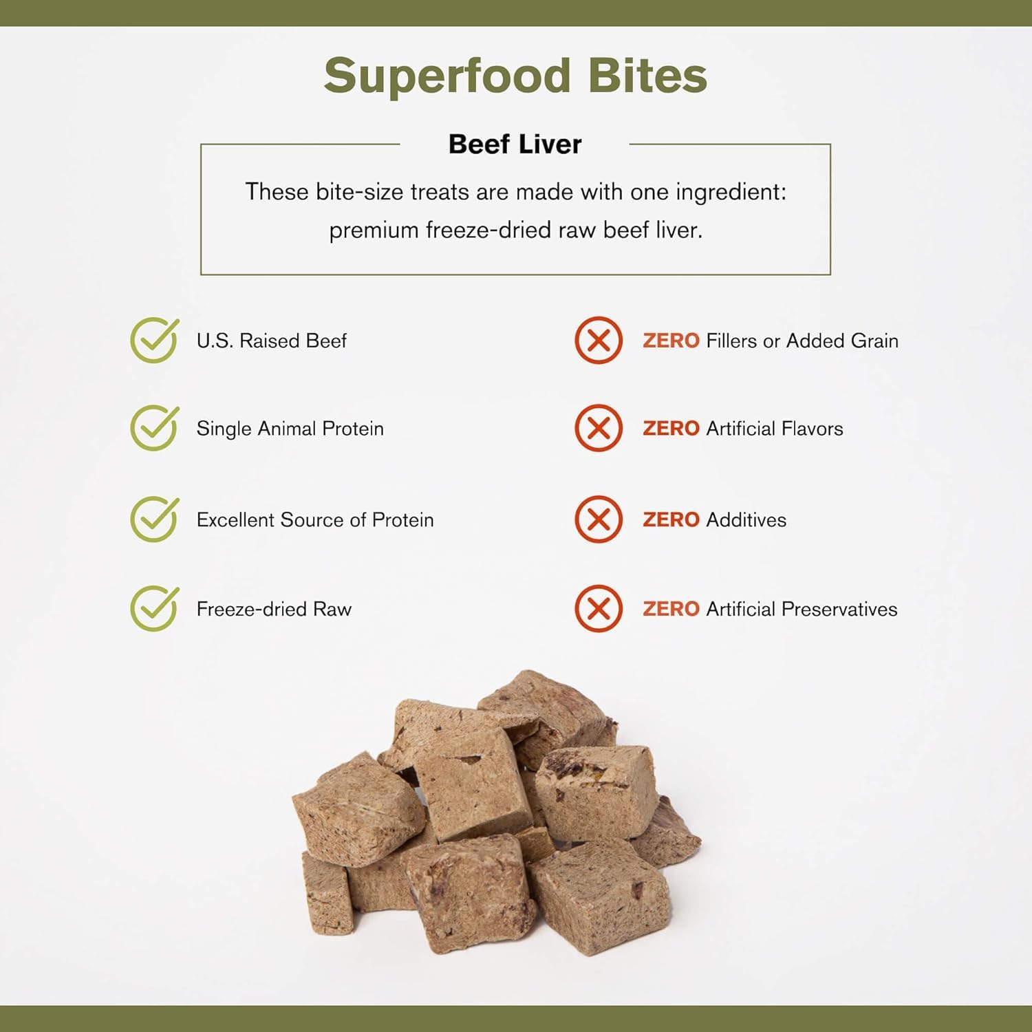 BADLANDS RANCH snack proteína alta para perros activos.
