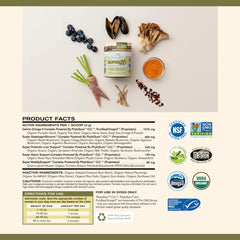 Ingredientes orgánicos de BADLANDS RANCH Super20 apoyan una digestión suave