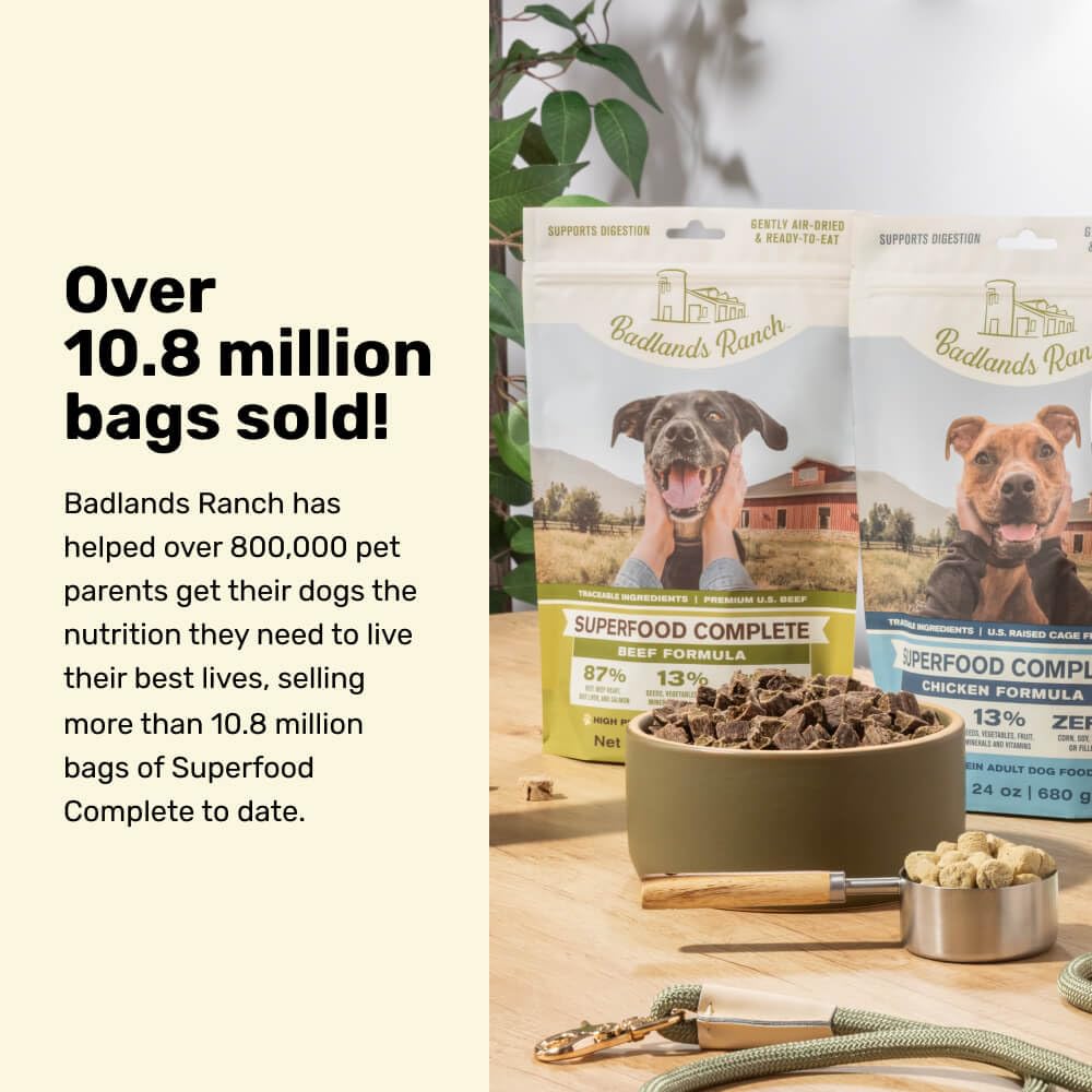 BADLANDS RANCH, valor multi-pack para ahorro y consistencia en la dieta.