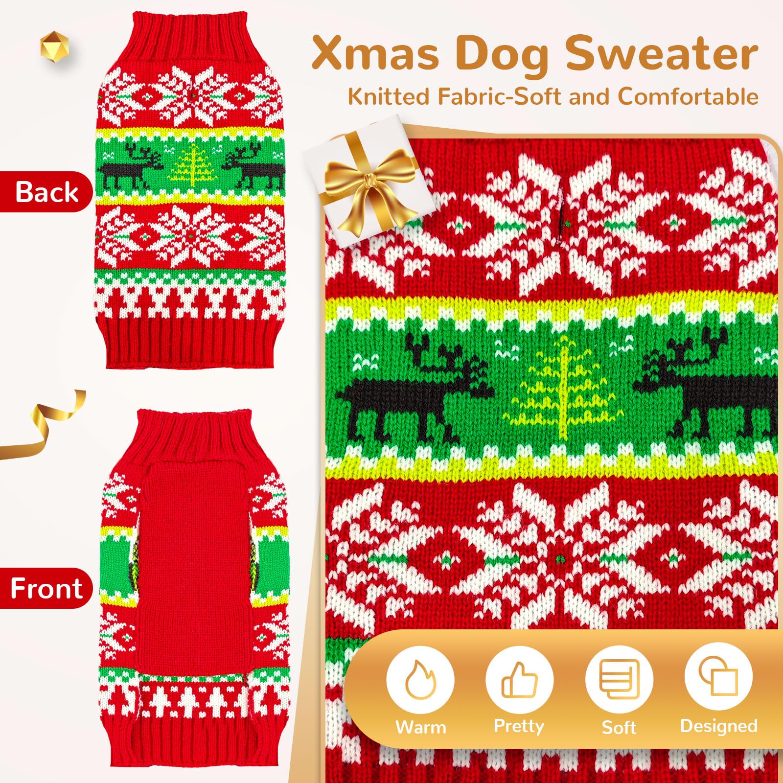 baejmjk sudadera navidad perro para fotos familiares y eventos