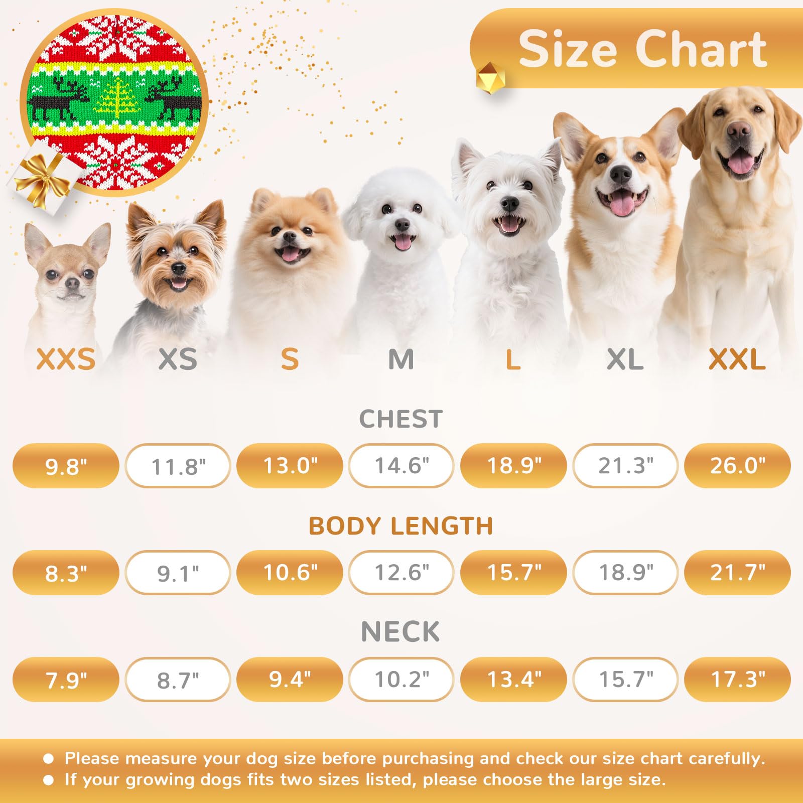 baejmjk sudadera navidad perro tallas xs-xxl, ajuste cómodo para todas las razas