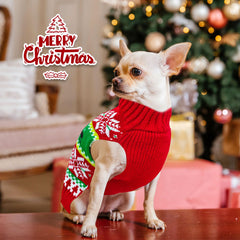 baejmjk sudadera navidad perro tejido suave, cómodo para juegos y descanso