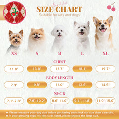 BAEJMJK perfil de la sudadera para perro en Rojo Cereza, ideal para salidas diarias.