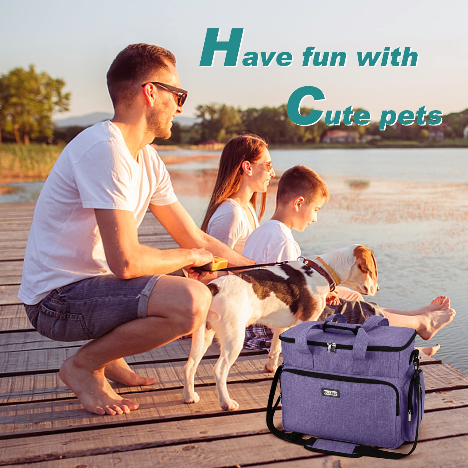 Diseño duradero BAGLHER, materiales impermeables y resistentes para aventuras al aire libre.