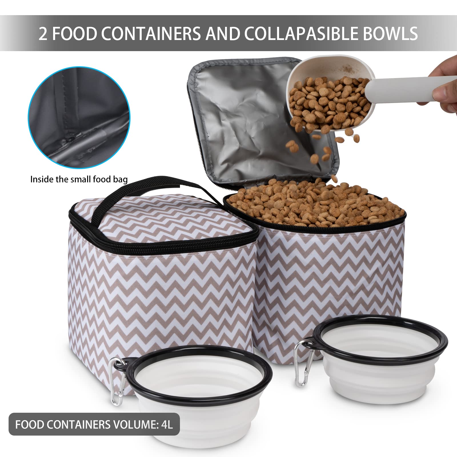 BAGLHER bolsillo-lateral-malla para botellas y toallas.