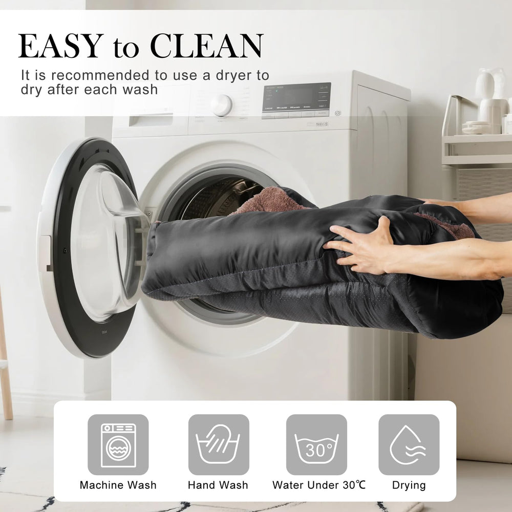 Cama BAILARY lavable a mano o a máquina para limpieza fácil.