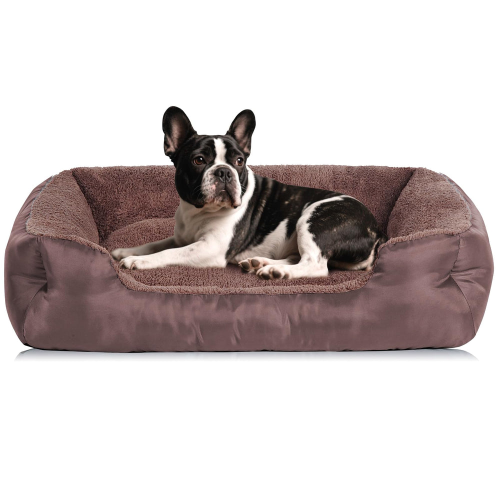 Cama Bailary para perro pequeño, rectangular y lavable.