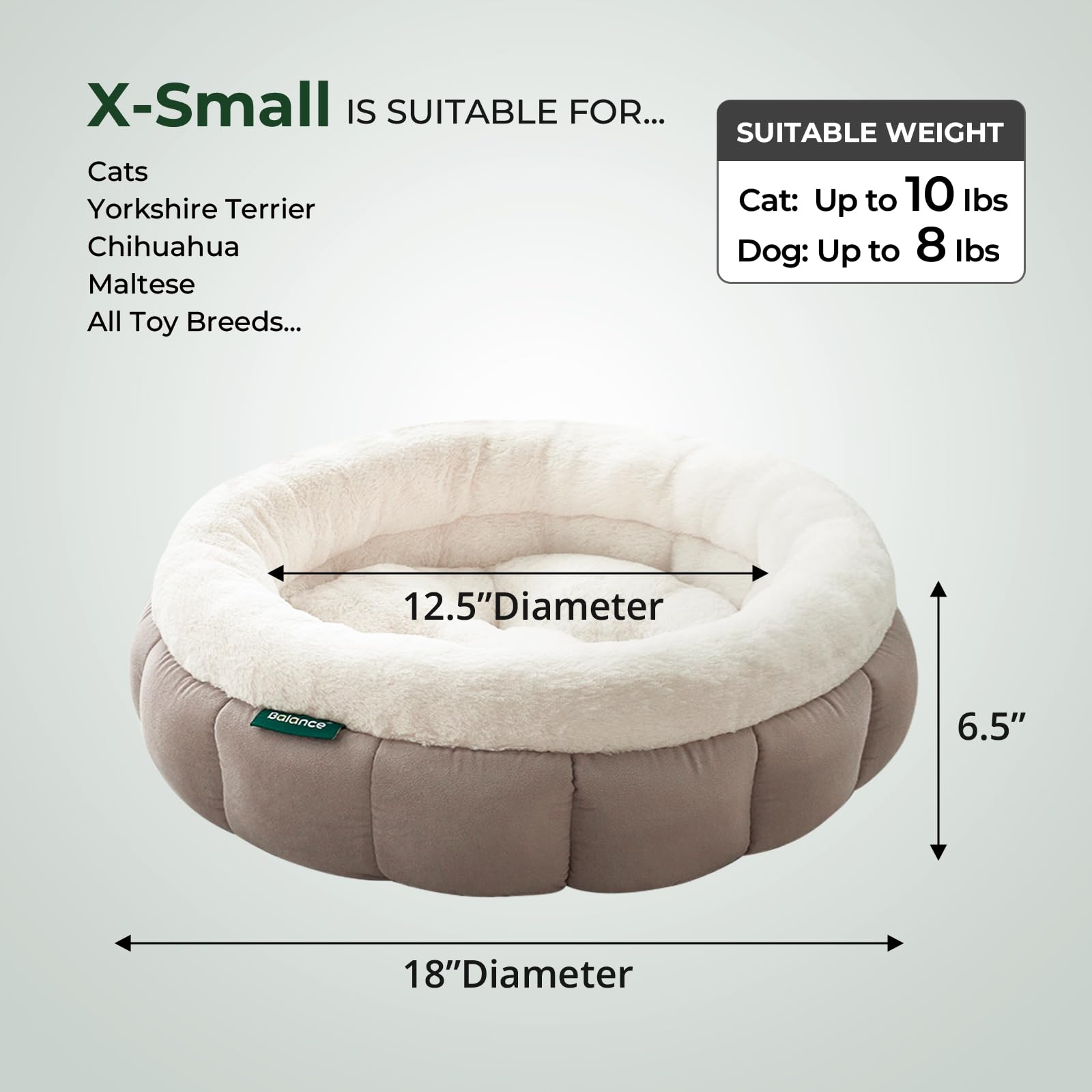 BALANCE cama-gato-base-antideslizante: base estable para superficies lisas