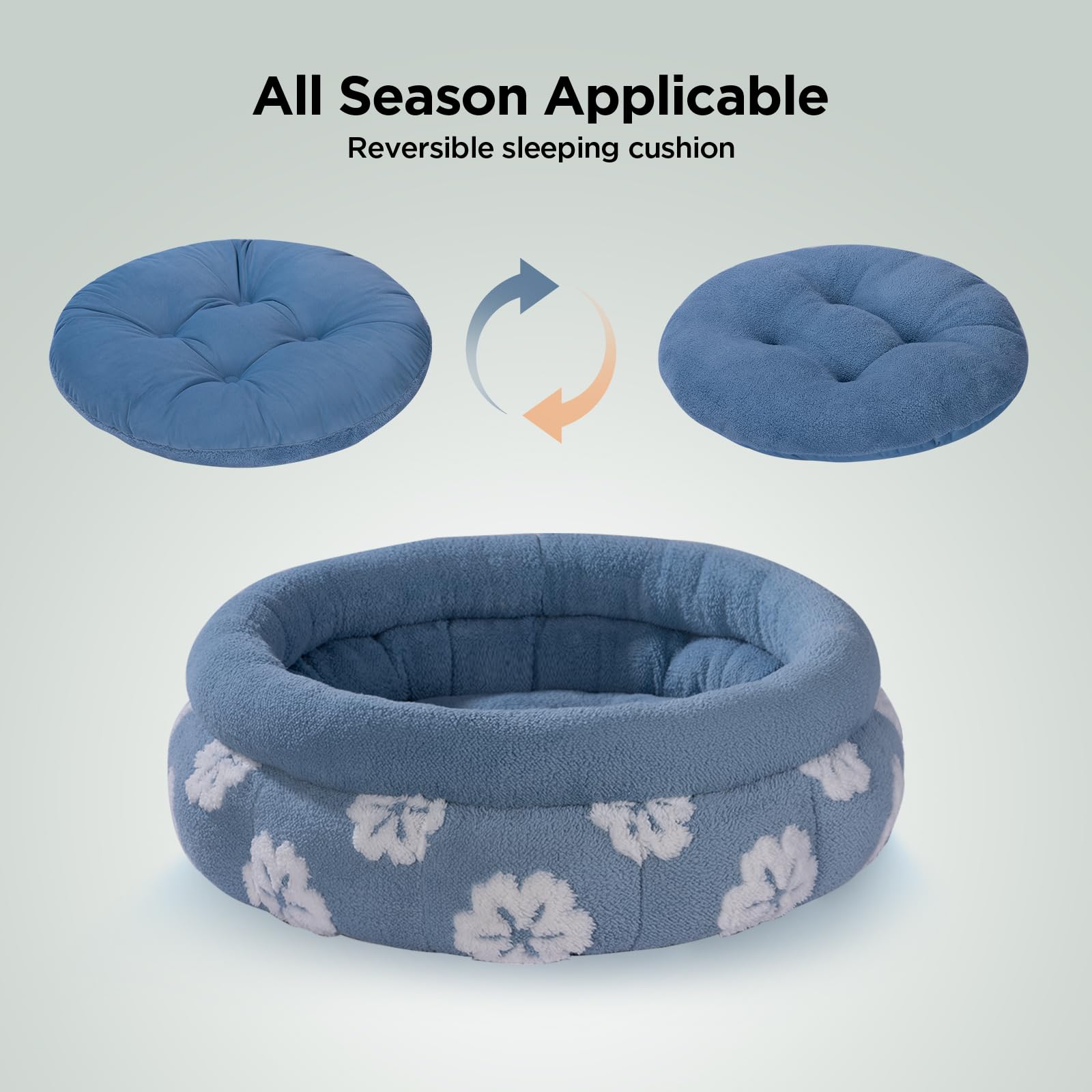 BALANCE cama gato funda desmontable: lavado sencillo para mantenerla limpia.