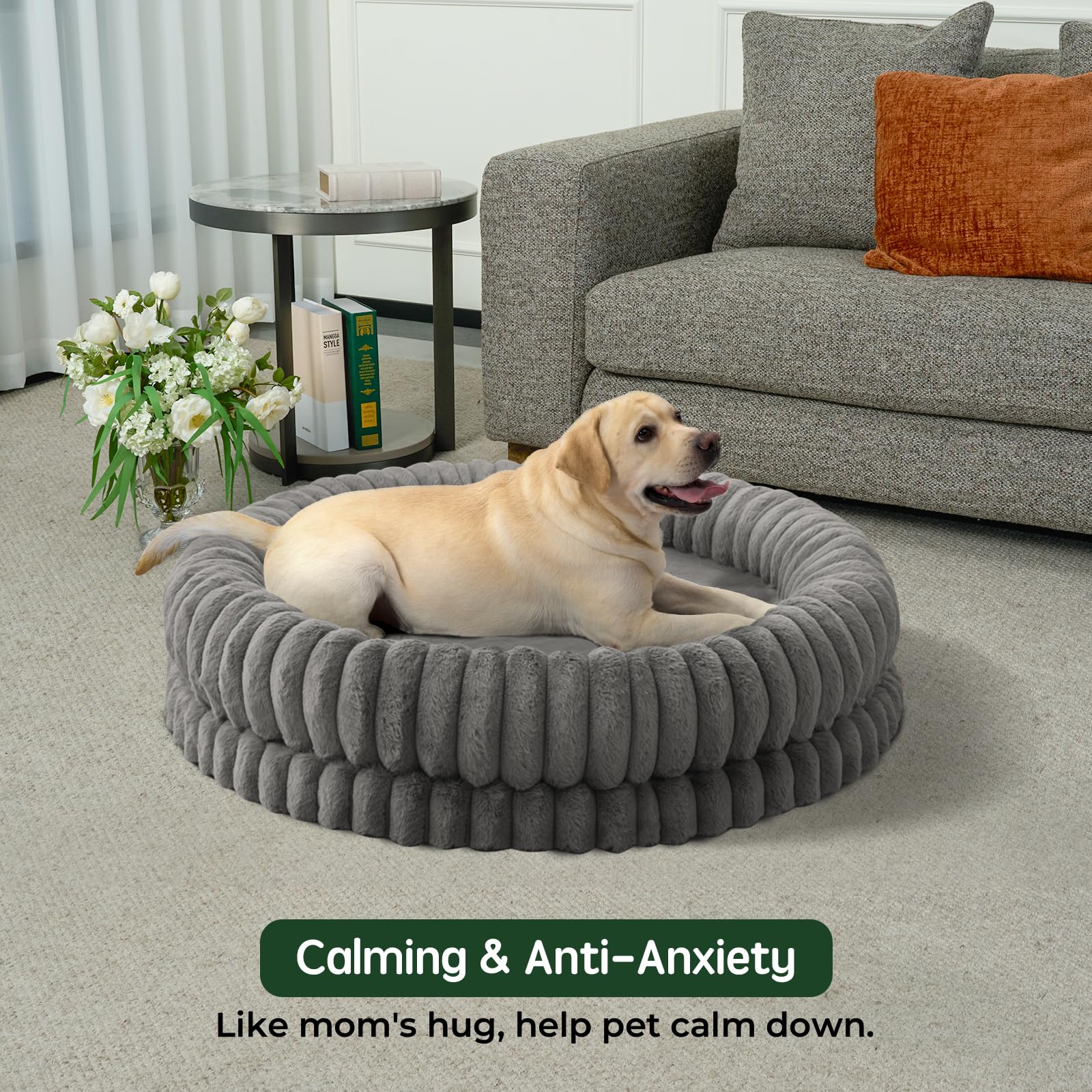 BALANCE cama dona con espuma panal para soporte estable.