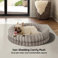 BALANCE cama donut, base antideslizante para seguridad en suelos duros.