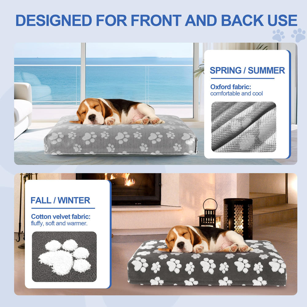 BALAPET funda con base antideslizante en la cama de perro; estabilidad garantizada.