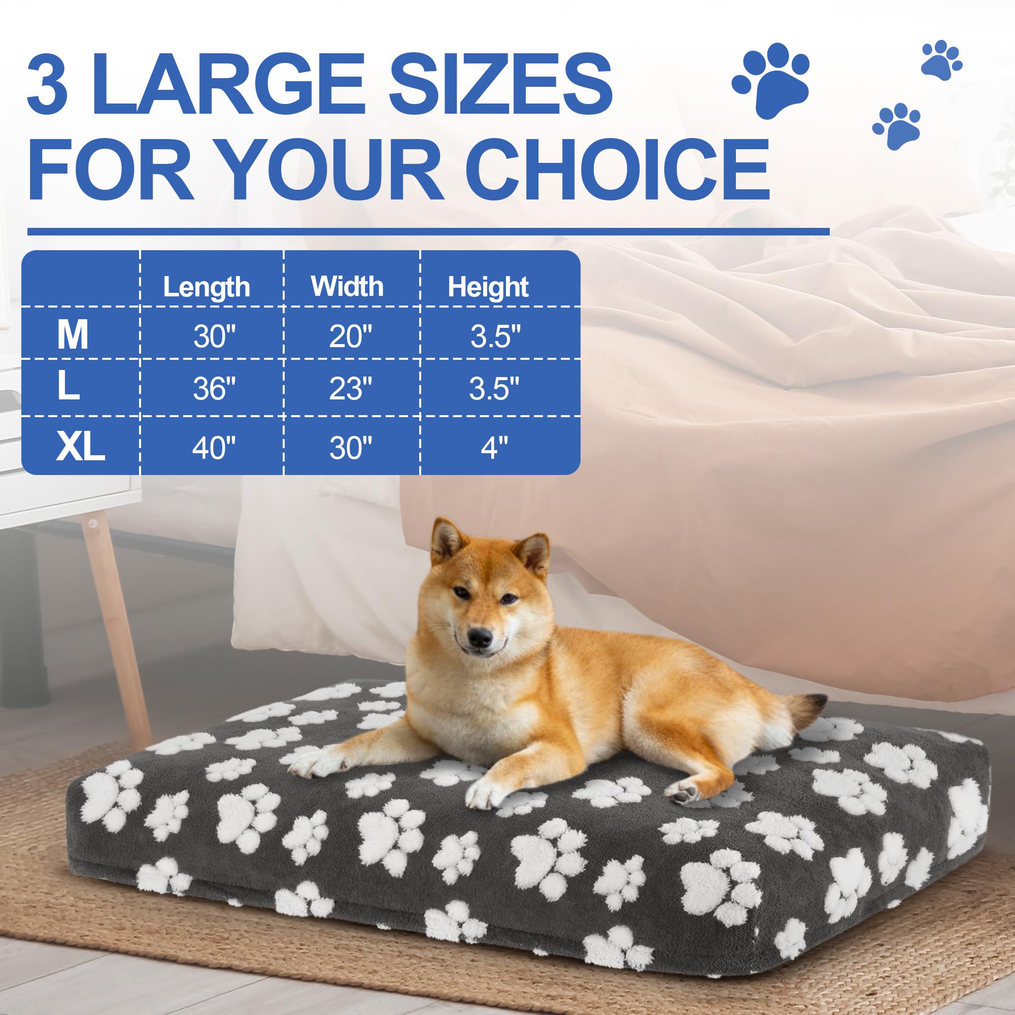 BALAPET funda impermeable con tejido TPU para cama de perro; protección contra manchas.
