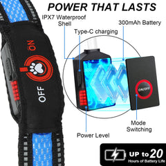 Bamda collar con batería integrada 300mAh para menos recargas